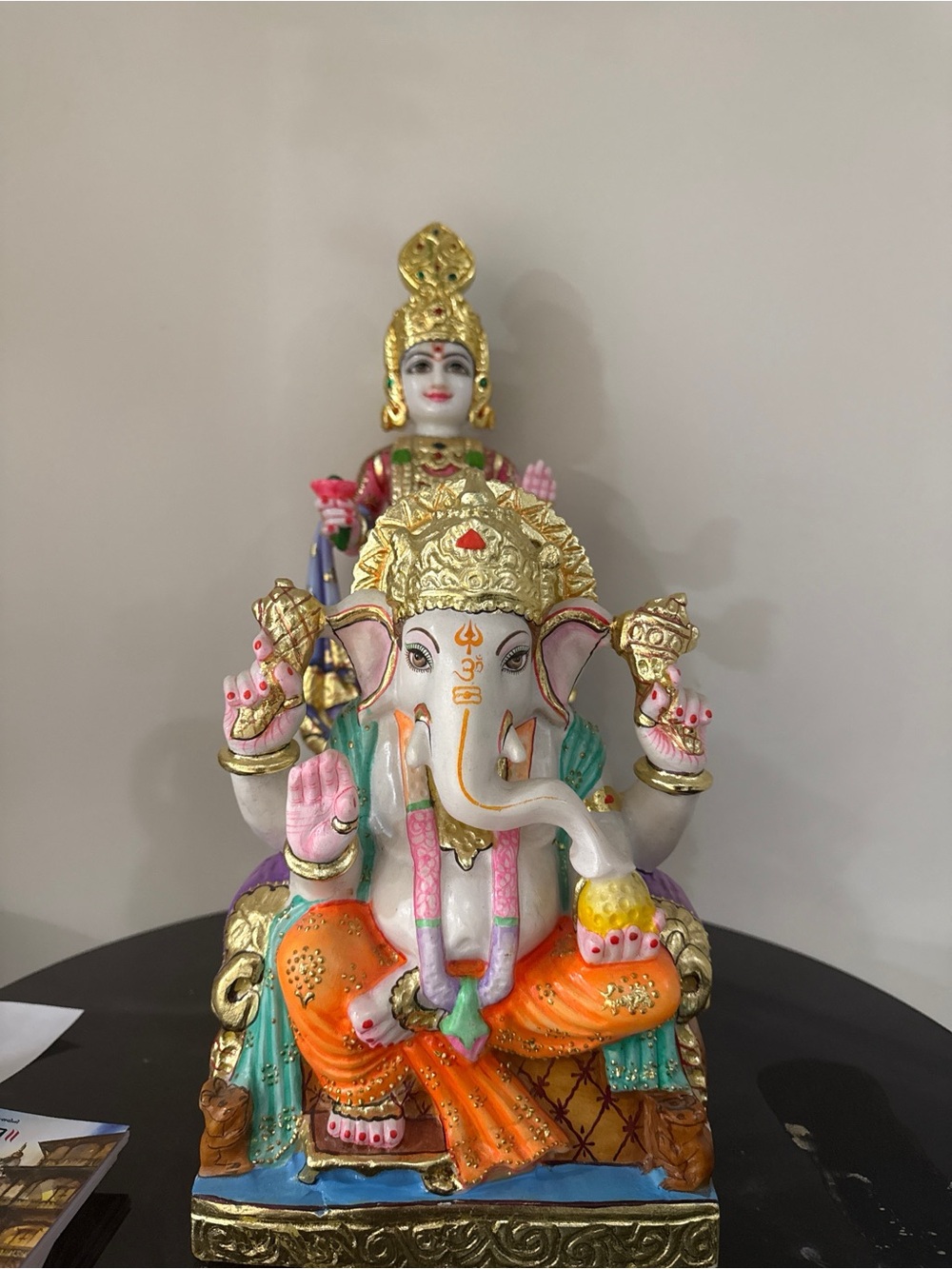 Multicolor Ganesha Statue – Decorative Home Art